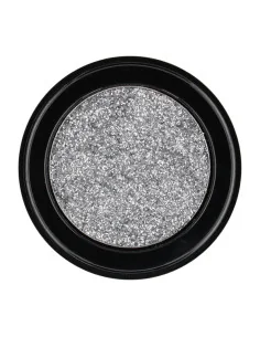 glitter eye - silver