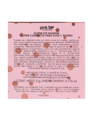 glitter eye - silver