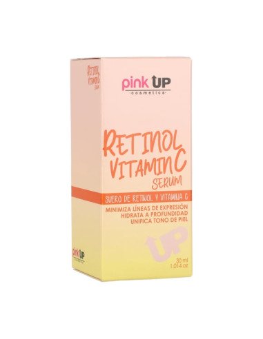 Suero de retinol y vitamina c