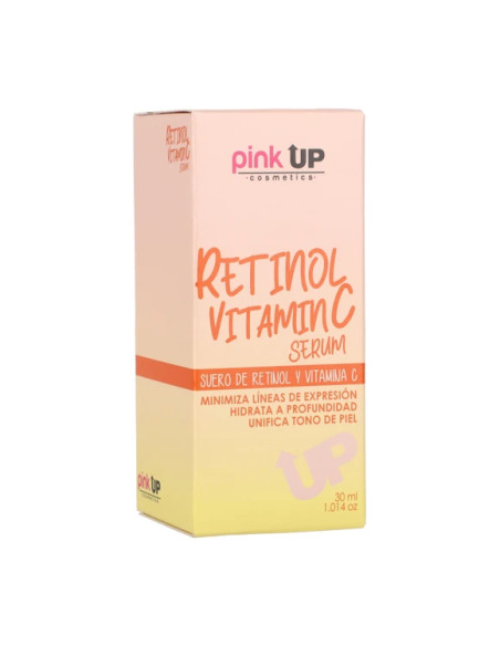 Suero de retinol y vitamina c
