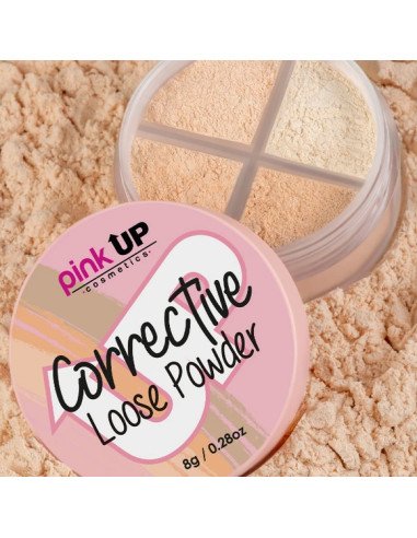 Corrective loose powder - warm