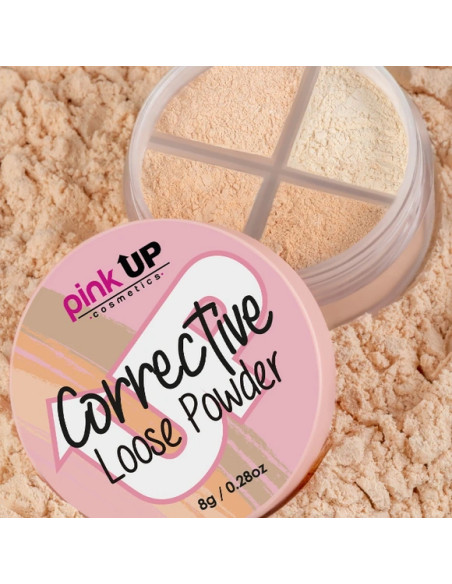 Corrective loose powder - warm